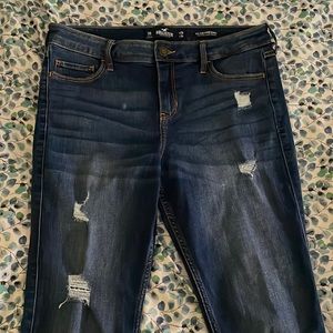 Mid-rise super skinny jeans from Hollister